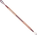 1 Professional Stainless Steel Blackhead Remover Blemish Extractor Tool – Acne Skin Nose Face Tzone Whitehead Zit Pimple Popper Comedone Pustule Removal Double Ended 2 in 1 Nonslip