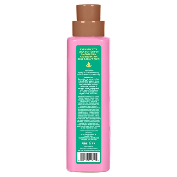 Tree Hut Hydraglow Body Lotion Raspberry Fizz, Hydrating & Nourishing Daily Moisturizer for Smooth, Radiant Skin, Lightweight Fast-Absorbing Formula, 18 fl oz