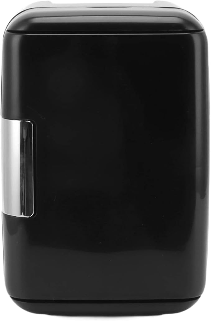 4L 6 Can Mini Portable Fridge for Cosmetics, Baby Products, and More with Removable Shelf and Cooling/Heating Functionality(US)
