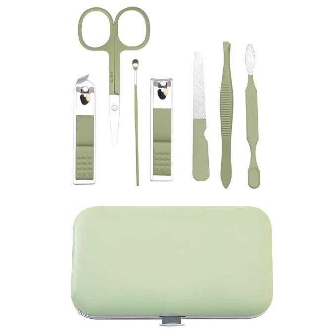 Manicure Kit,Nail Clippers for Men Valentine's Day,Easter Basket Stuffers for Teens,Pedicure Tools for Feet,Manicure Set,Mens Grooming Kit,Nail Clipper Set,Travel Essentials for Men