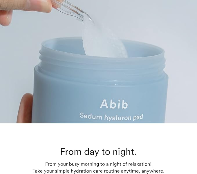 Abib Sedum hyaluron pad Hydrating Touch (75 Pads) | Hydrating for Dry Skin, Korean Skincare