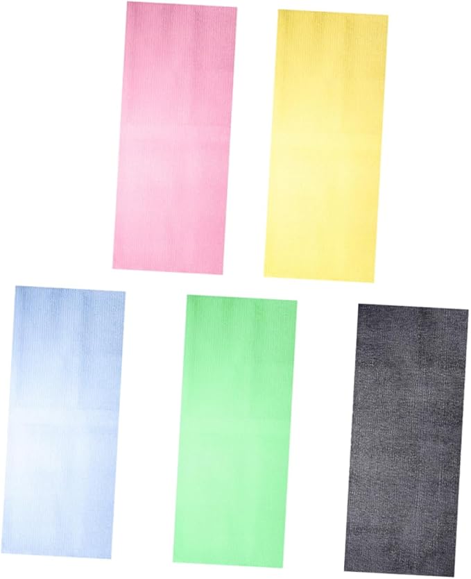 5Pcs Exfoliating Bath Back Scrubber with Long Strap for Effortless Cleansing Gentle Skin Exfoliation for Back and Neck Cleaning Random Colors Random Color