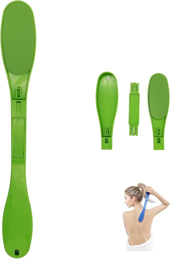 SFFTCYY&ZGTJ Lotion Applicator for Back,Applicator to Put Lotion on Back,Lotion Applicator,Lotion Back Applicator,Back Cream Applicator,Lotion Applicator for The Back (Green)