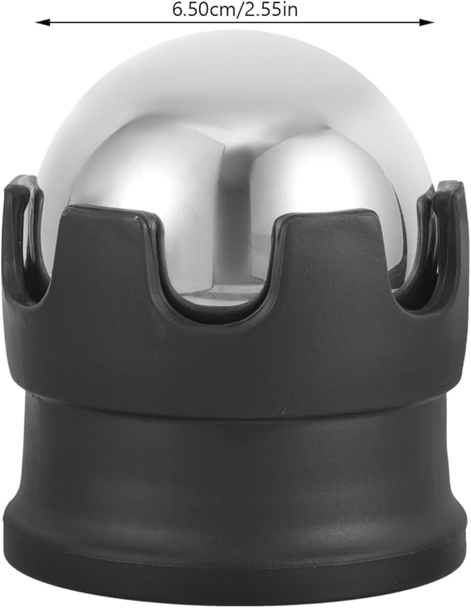 BESPORTBLE Massage Ball Hot and Cold Rolling Ball Household Roller Ball Metal Massage Ball Face Massage Roller Facial Ice Globes Relaxation Ball Plastic Hot and Cold Compress