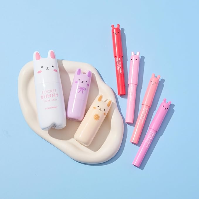 TONYMOLY Pocket Bunny Facial Mist - Hydrating Facial Spray for Moisture & Refreshment - Travel Size, Soothing Lightweight Skincare, K-Beauty Gift, Easter Basket Stuffer