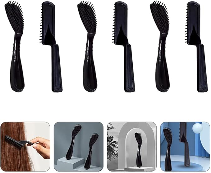 FRCOLOR Hair Dyeing Comb for Even Application Hair Dye Comb and Highlighting Brush Salon and Home Use Dyeing Tinting Tool 0.98 Inch Compact Size