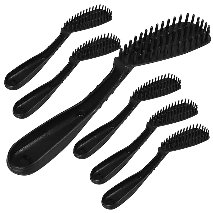 12pcs Hair Dying Brushes Hair Coloring Comb Color Tint Applicator Highlight Balayage Brush for Home Solon Diy Hairdressing