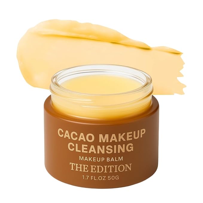 The Edition CACAO, Makeup Balm, Face Cleanser, Makeup Remover & Cleansing Balm – Gentle Face Makeup Cleanser for Waterproof Makeup, Hydrating Skincare for All Skin Types, 50g (CACAO)