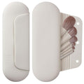 Silicone Makeup Brush Holder Travel Cosmetic Bag：Soft Portable Cosmetic Face Brushes Holder with Upgrade Anti-Fall Out Magnetic Closure, Large Travel Makeup Brush Case - Starlight