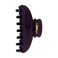 Durable Acetate Hair Clips - 4-Inch Wine Red Claw Clips for Fine and Thick Hair (Wine Red)