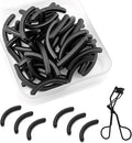 36Pack Compatible with Amazon Basics Eyelash Curler Refills,Silicone Rubber Eyelash Curler Refills Compatible with Amazon Basics.