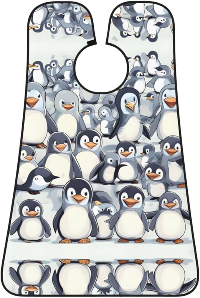 Jellyfish Pattern Print Beard Bib Shaving Apron, Beard Hair Trimming Cape Gift For Dad