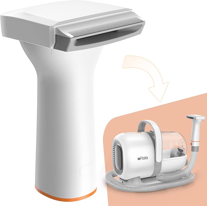 Afloia De-shedding Tool, Original Nail Trimmer of Pet Grooming Vacuum Kit