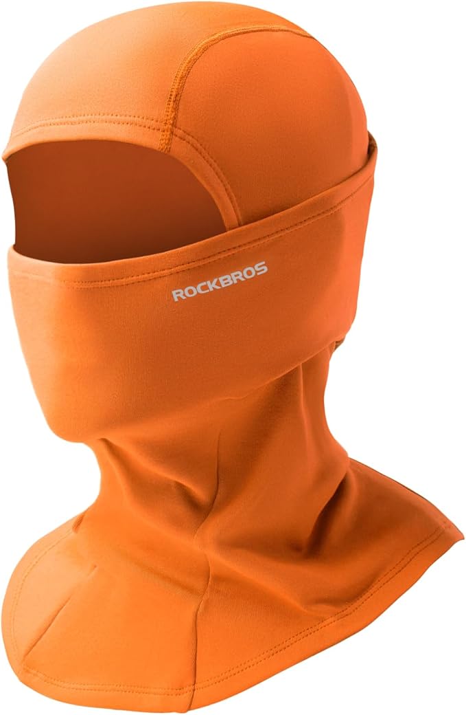 ROCKBROS Cold Weather Balaclava Ski Mask for Men Windproof Thermal Winter Scarf Mask Women Neck Warmer Hood for Cycling