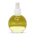 ella+mila Fragrance-Free Cuticle Oil with Pure Tsubaki & Argan - 100% Natural Nail & Cuticle Treatment - Vegan - 2.3 fl oz