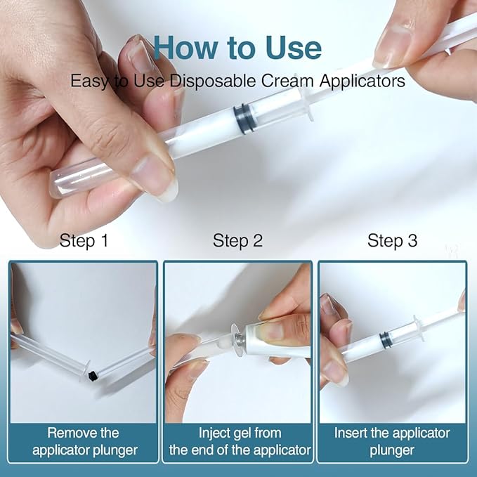 Disposable Applicators for Cream, Gel, Lotion - Personal Care and Skin Care Tool, Smooth and Easy to Use