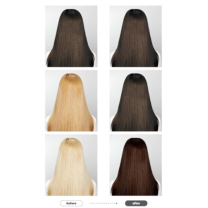 eZn Pudding Hair Dye for Sensitive Scalps – (Milano Essopresso) | No-Drip, Ammonia-Free, Long-Lasting Semi-Permanent Hair Color with Keratin for Gentle Gray Coverage at Home