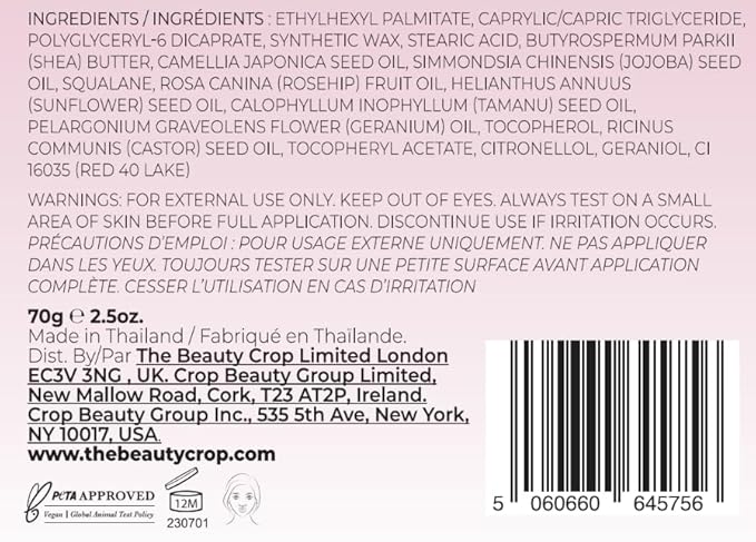 The Beauty Crop Graces Faces Cleansing Balm Refill - Nourishing & Hydrating - 100 ml