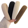 Headbands for Women Wide Knitted Hairbands Fashion Non Slip Headband for Women's Hair Cute Solid Colors Hair Accessories 4pcs