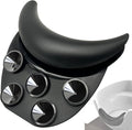 Shampoo Bowl Neck Rest for Sink, Silicone Neck Rest Cushion with Suction Cup, Portable Hair Washing Sink Neck Support Non-Slip for Salon Home Wash Basin