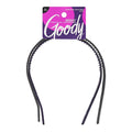 Goody Ouchless Flex Thin Pressure-Free Headband , Assorted Colors - Soft and Strong for a Comfortable Fit - for All Hair Types - Pain-Free Hair Accessories for Women and Girls 2 Count (Pack of 1)