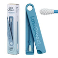 LastSwab® Reusable Cotton Swabs for Ear Cleaning - Sanitary Alternative to Single-Use Q Tips - Easy to Clean - Comes with a Convenient Travel Case Holder - Blue