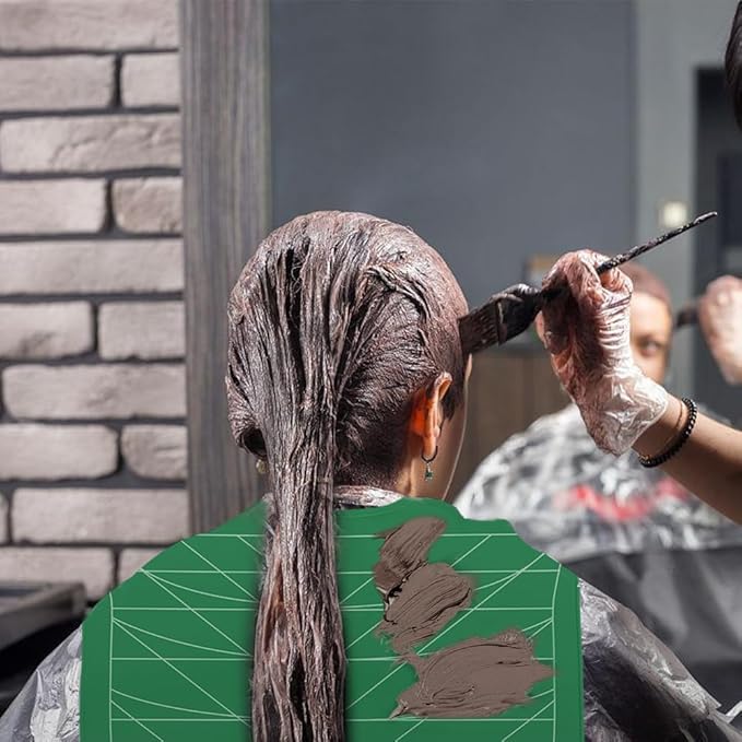 Silicone Hair Cutting Guide Collar - Waterproof Cutting Mat for Hair Stylist - Hair Cutting Cape