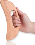 enttgo Body Gua Sha Tool Wooden Lymphatic Drainage Tool,Guasha Massage Tools for Anti Cellulite and Relieve Muscle Fatigue,Wood Therapy Massage Tools for Neck Back Face Leg Facial (A-Wood1)