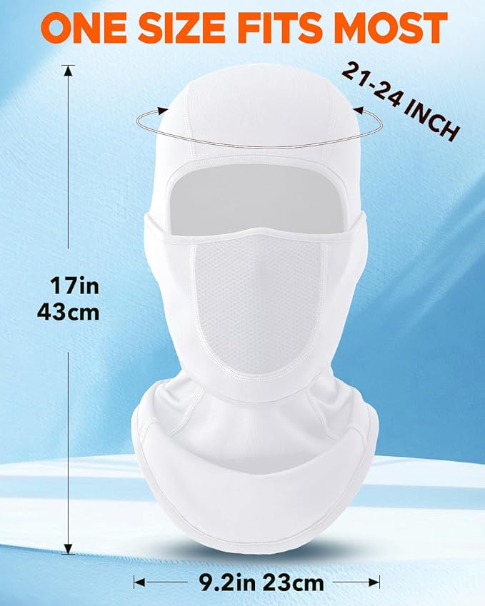 Balaclava Face Ski Mask with Movable Deisgn for Men Women-Fleece Winter Face Covering for Cold Weather Skiing Outdoor Work