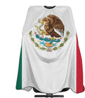 Adult Barber Cape, Professional Salon Haircut Capes,Mexican flag Haircut Kit Hairdressing Apron for Home Salon and Barbershop