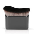 UNIMEIX Self Tanner Brush Sunscreen Body Makeup Brush Kabuki Blend Applicator Spray Tan Blending Beauty Brush for Body Coverage Perfector(LightBlack)
