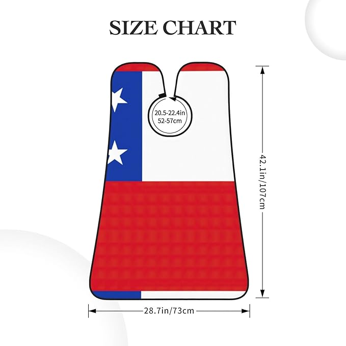 Flag Of Georgia Print Beard Bib Shaving Apron, Beard Hair Trimming Cape Gift For Dad