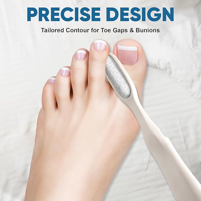 3 Pack Foot Files Callus Remover, Stainless Steel Foot Rasp and Foot Scrubber, Professional Pedicure Tools for Dead Skin, Hard Skin and Calluses Removal