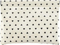 Hearts Leather Makeup Pouch Set for Women Small Make Up Bag for Purse Waterproof Initial Makeup Cosmetic Bags Pouches for Purse Aesthetic Travel Toiletry Bag,Heart White