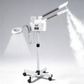 Professional 3 in 1 Facial Steamer for Face Deep Cleaning Ozone Face Steamer with 5X Magnifying Lamp Hot Mist Function for Salon Spa Home Beauty Equipment