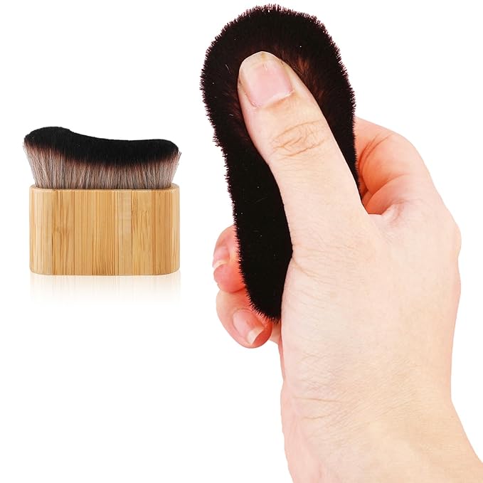 Self Tanning Brush, Self Tanner Applicator Blend Brush for Beauty Tan Bronzer, Foundation Makeup Spray Tan Blending Body Brushes for Face Leg