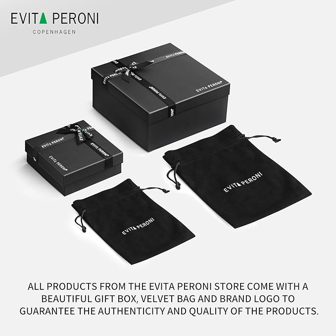 EVITA PERONI Wide Headbands for Women with Teeth Acetate Resin Hair Bands for Women's Hair No Headache Headband No Slip Hairbands-Black