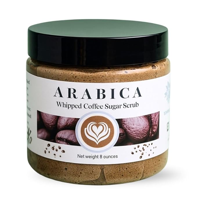 Sugar Scrub Soap Whipped Cream (Coffee Arabica)