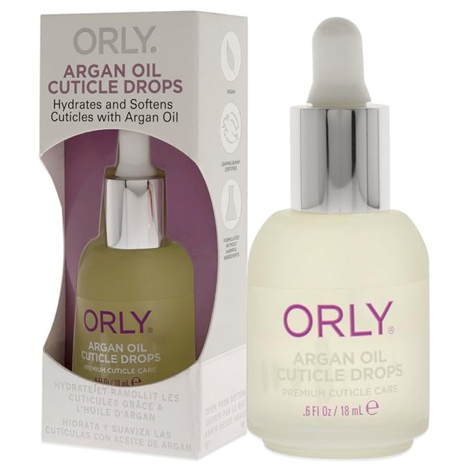 Argan Oil Cuticle Drops by Orly for Women - 0.6 oz Oil