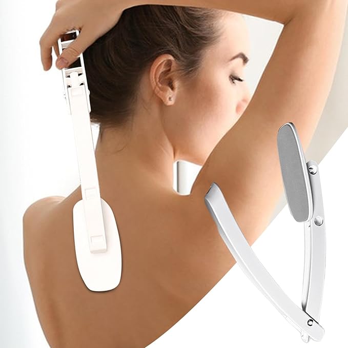 Generic Back Cream Applicator | Lotion Applicator for Back | Foldable Long Handled Oils Sun Cream Applicator | Back Lotion Applicator | Back Applicator for Cream, Gray