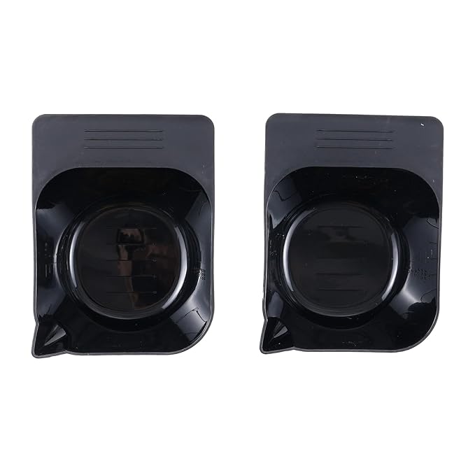 Bestauty Hair Dye Coloring Bowl with Magnetic Suction for Iron Salon Tray 2PCS Black
