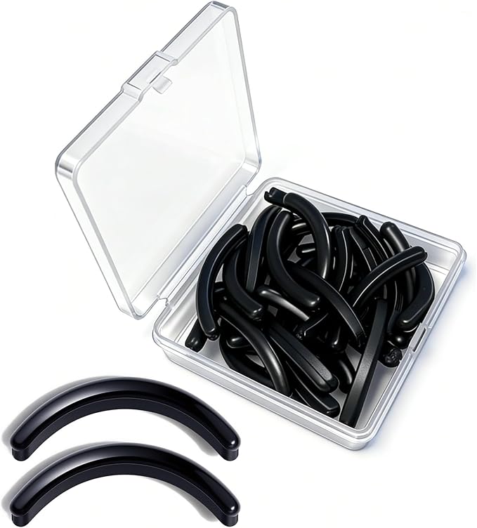 Compatible with Shiseido Eyelash Curler Refill Pads,Silicone Replacement Refills Only Fit for Shiseido Eye Lash Curler Refill Pads,24Pack.
