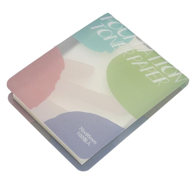 Makeup Mixing Palette, 2pcs Liquid Palette Paper Disposable Makeup Coloring Paper with Mixing Stick