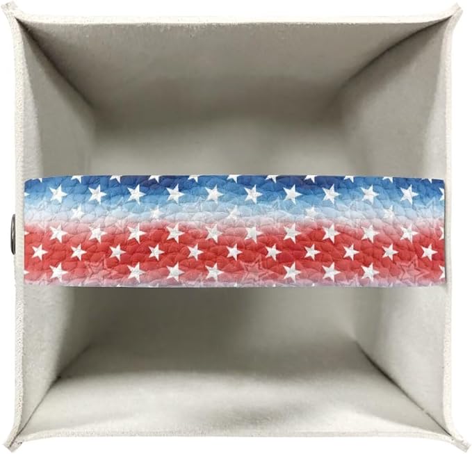 American Stars Luxury Tissue Box Cover, Elegant PU Leather Square Tissue Case with Metal Button, Waterproof and Dustproof Napkin Holder for Home Decoration, Office, and Car Accessories