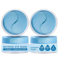 Enaskin Naturals Under Eye Patches for Dark Circles: 60 Pairs Retinol Collagen Eye Gels Mask - Reduce Wrinkles Puffy & Bags - Skin Treatment Pads - Anti Aging Moisturizer For Women (Blue 2 Pack)