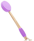Slick- Lotion Applicator, 17 Inch, Purple, Back Applicator Lotion, Certified Organic, Easy Reach Washable, Self Tanner for All Skin Tone