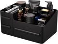 Mens Bathroom Countertop Organizer for Cologne - Vanity Organizer with Drawers for Men's Skincare, Shaving Kit, Razor, Deodorant & Perfume - Professional Grooming Station for Bathroom & Bedroom