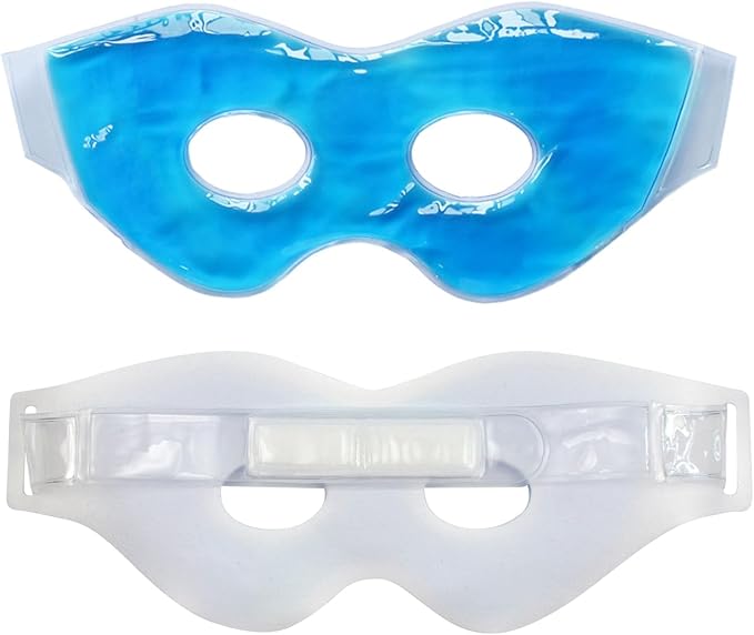 Disposable Non-Woven Eye Mask Sleeves - 2 Pack & 50 Pack | Variant Offer: Buy Blue Gel Eye Mask = 2 Gel Masks + 2 Sleeves | Soft Non-Woven Fabric, Universal Fit for Our Hot Cold Therapy Masks