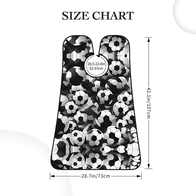 Ice Hockey Print Print Beard Bib Shaving Apron, Beard Hair Trimming Cape Gift For Dad