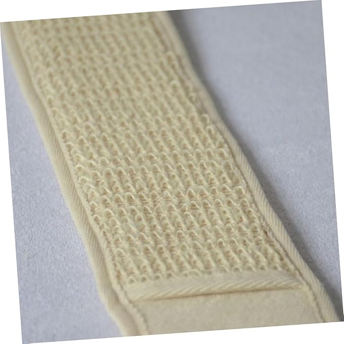 3pcs Loofah Massage Brush Bath Towel Double-Sided Exfoliating Back Scrubber Straps for Deep Cleaning and Shower
